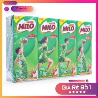 Thức uống lúa mạch Milo, Sữa Milo 110ml/ 180ml - Date luôn mới