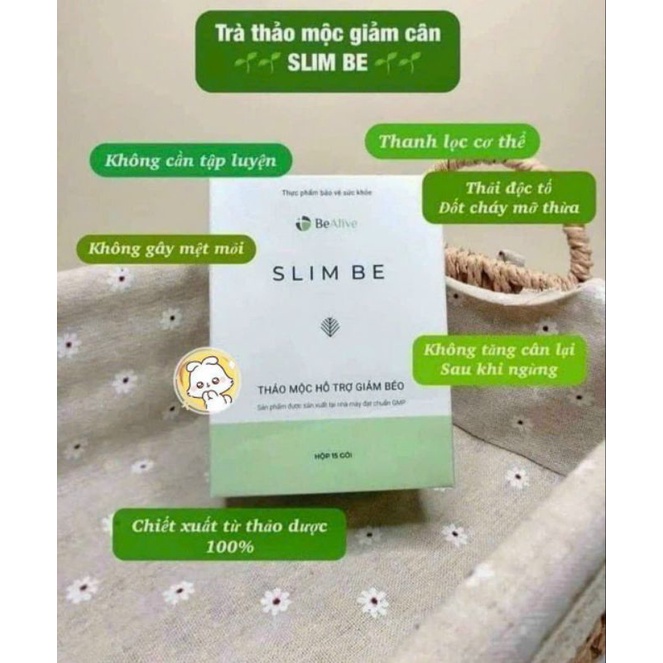 Giảm Cân Slimbe_Hỗ trợ giảm cân Bealive chính hãng