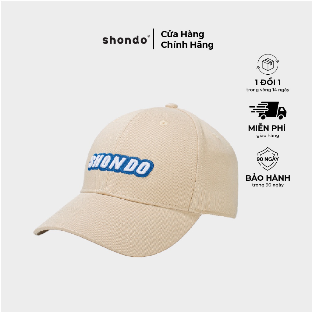 Nón Kết Thêu Logo Shondo Be NONSH25