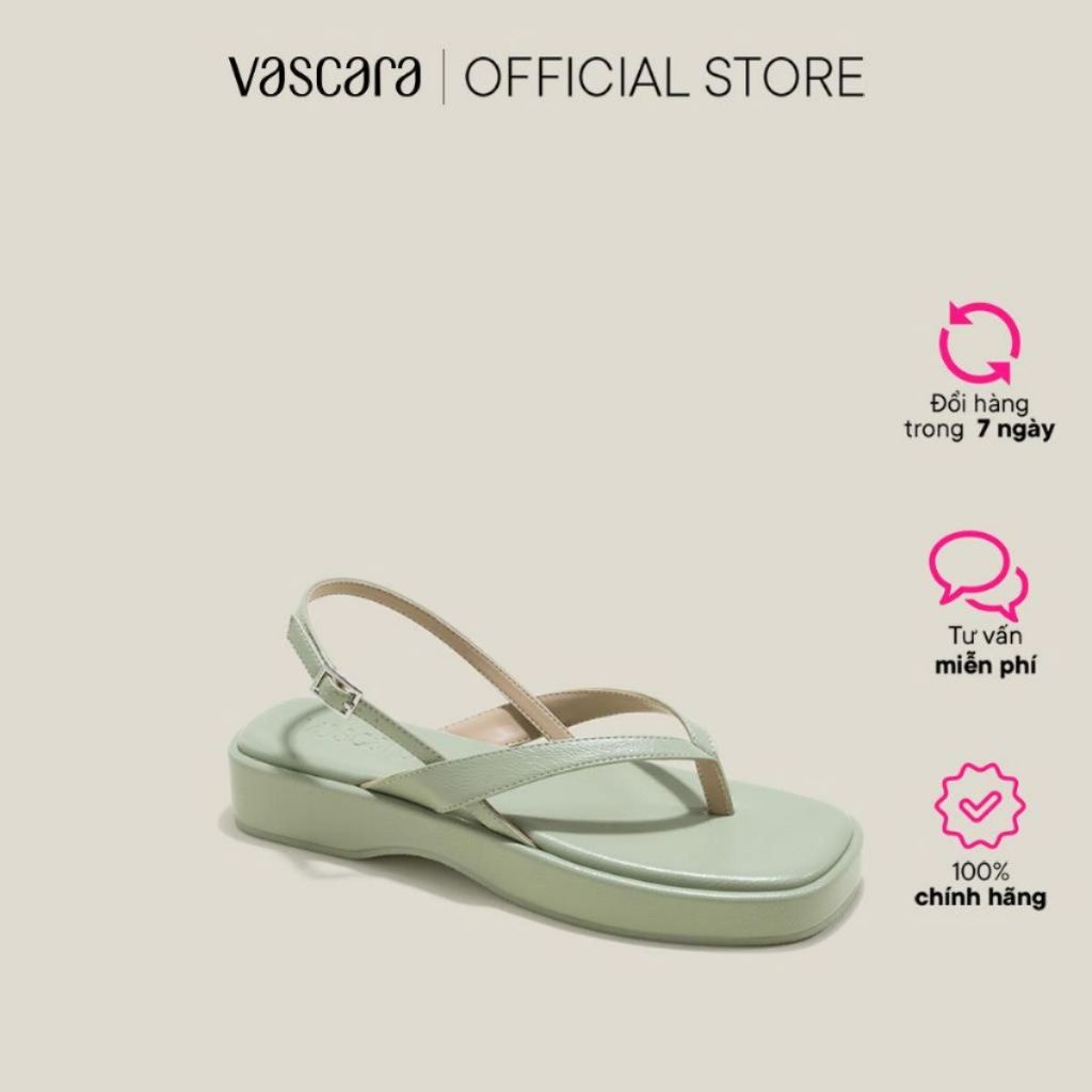 Vascara Giày Sandal Quai Kẹp Ngón - SDK 0338