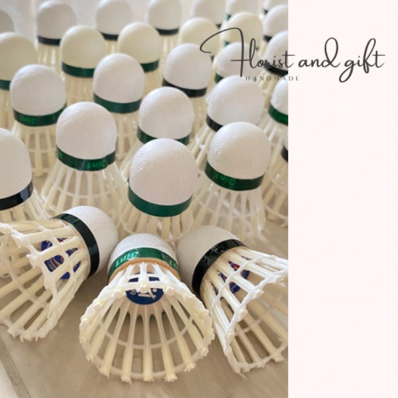 Đế cầu lông cũ hàng chuẩn chính hãng làm đồ handmade móc khoá len