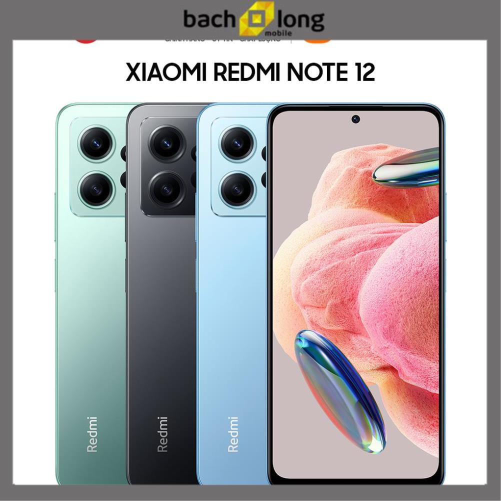 Điện Thoại Xiaomi Redmi Note 12 4GB/128GB - Hàng Chính Hãng
