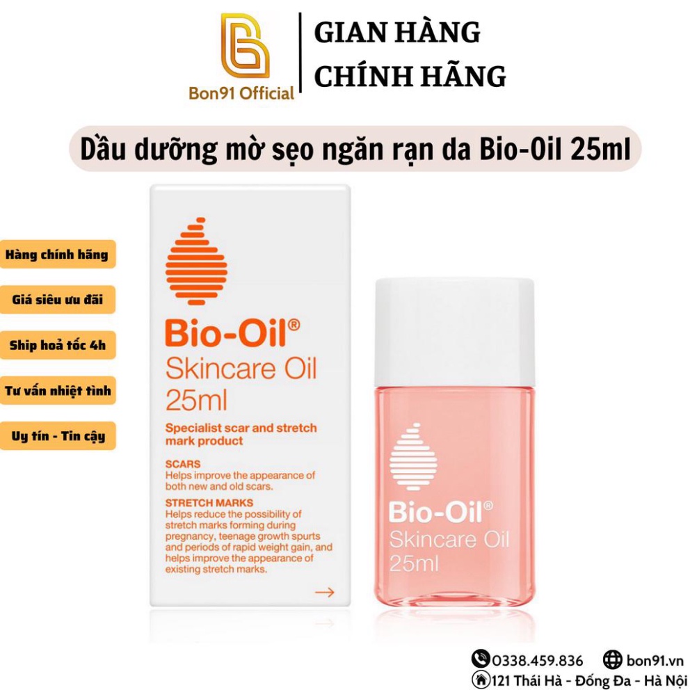 Dầu dưỡng Bio Oil Skincare Oil 200ml chống rạn da mờ thâm sẹo Úc