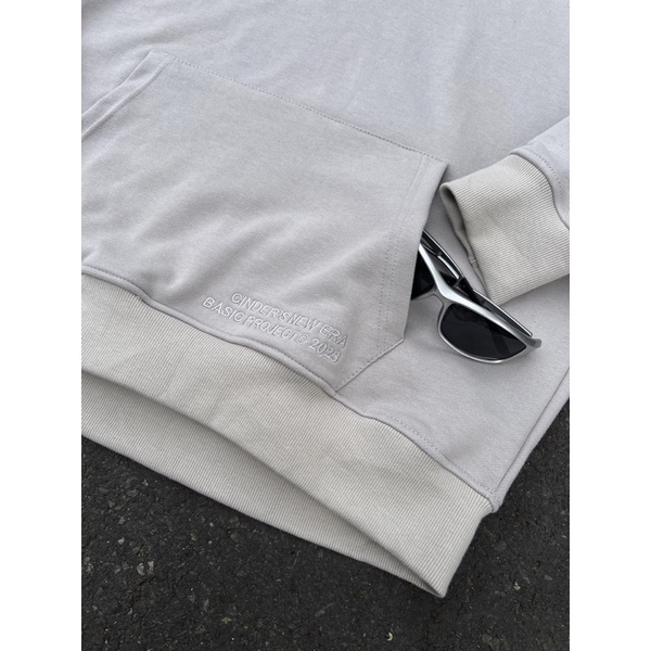 Áo Hoodie Inside Cinder Màu Xám Khói, Áo Hoodie Local Brand Dành Cho Nam & Nữ