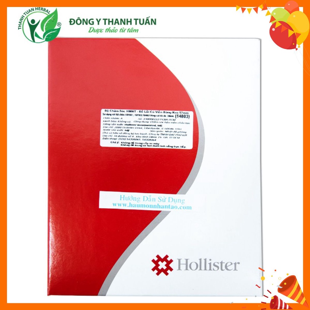 (Sỉ & Lẻ) Đế Lồi Hậu Môn Nhân Tạo Có Viền Băng Keo Hollister 14802 - 44mm / 14803 - 57mm / 14804 - 70mm - Made In USA