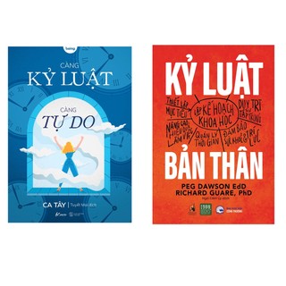 Sách Sách - Combo 2 cuốn Càng kỷ luật càng tự do + Kỷ luật bản thân
- Freeship
