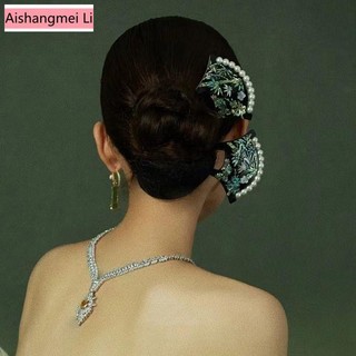 Trâm cài tóc phong cách trung hoa cổ điển sang trọng cho cô dâu