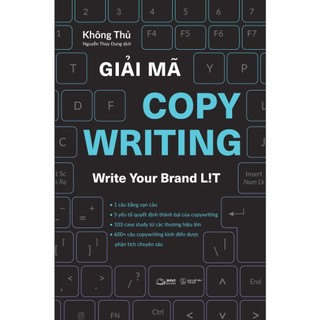 Sách - giải mã copywriting - write your brand lit - az việt nam
