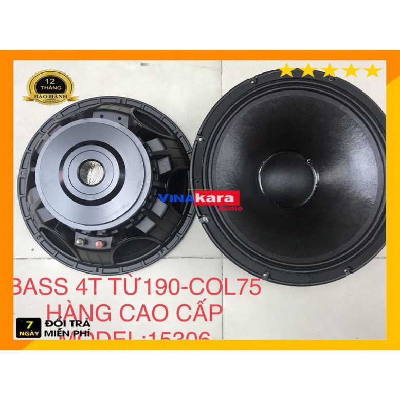 Bass loa  RCF 40cm - Từ 190 Coil 75 đánh khỏe - hàng loại 1 - 15306 - GIÁ 2 CÁI - Vinakara Audio