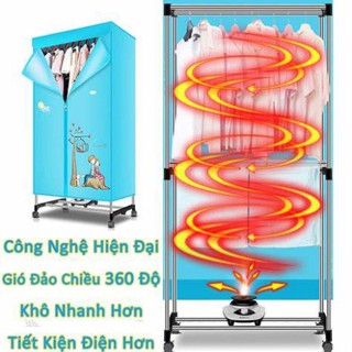 (FREESHIP) Tủ sấy quần áo có chỉ đạo từ xa, máy sấy tóc y phục nhanh khô có Bảo hành 12 tháng [NEW] siêu sale