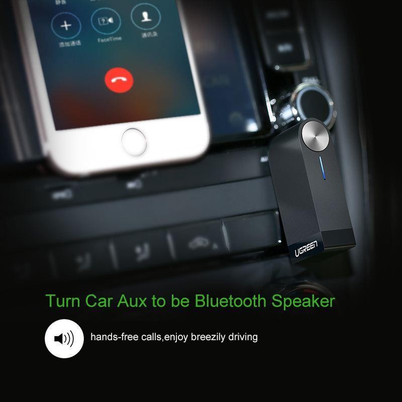 Thiết bị nhận âm thanh Bluetooth Music có hỗ trợ Mic cho Loa, Ô Tô Ugreen MM114 30348