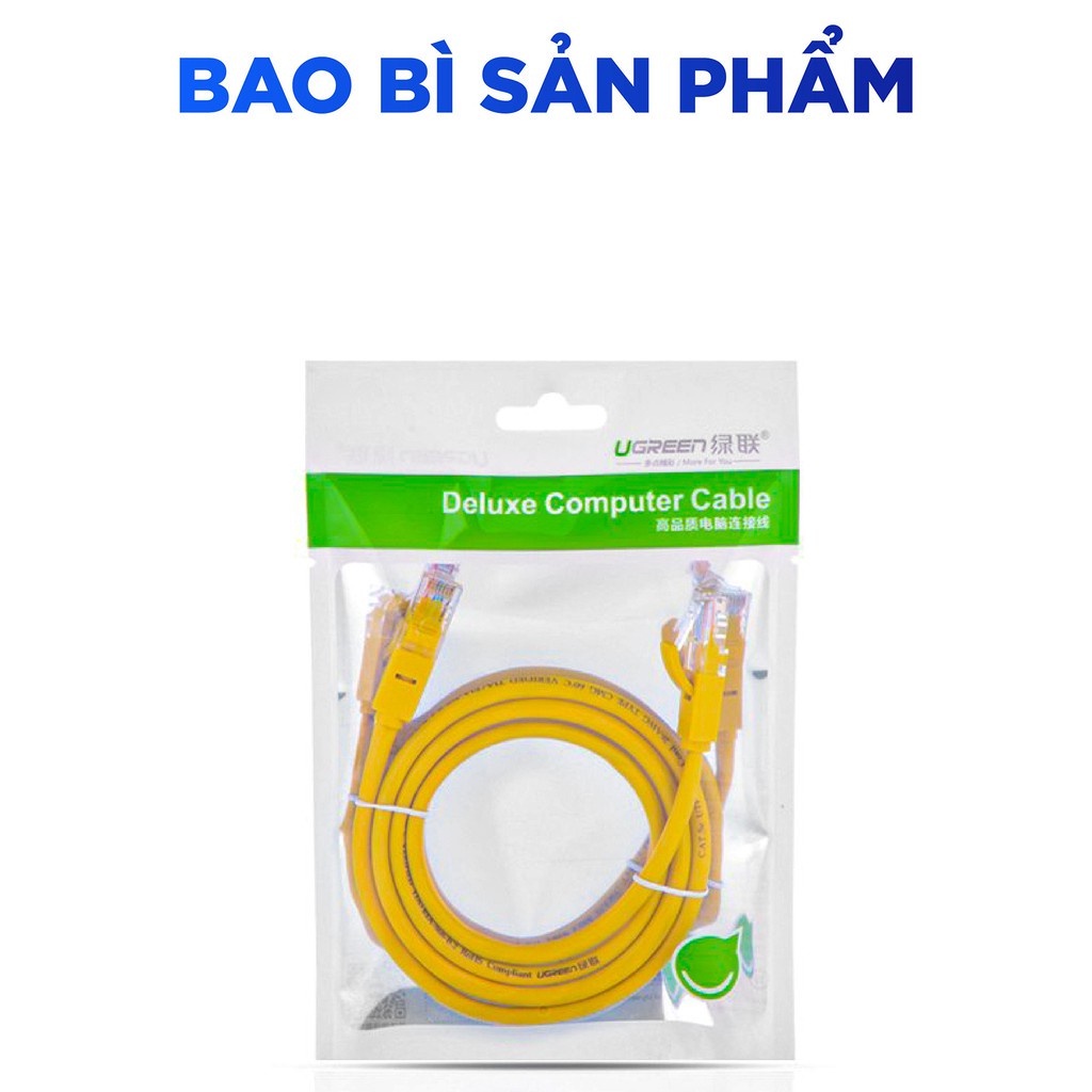 Cáp mạng đúc sẵn 2 đầu Cat 5 Ugreen NW103 - Hàng Chính Hãng - Bảo Hành 18 Tháng