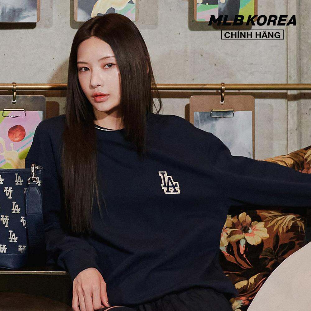 MLB - Áo sweatshirt unisex cổ tròn tay dài Classic Monogram Gradient Big Lux 3AMTM0234-07NYD