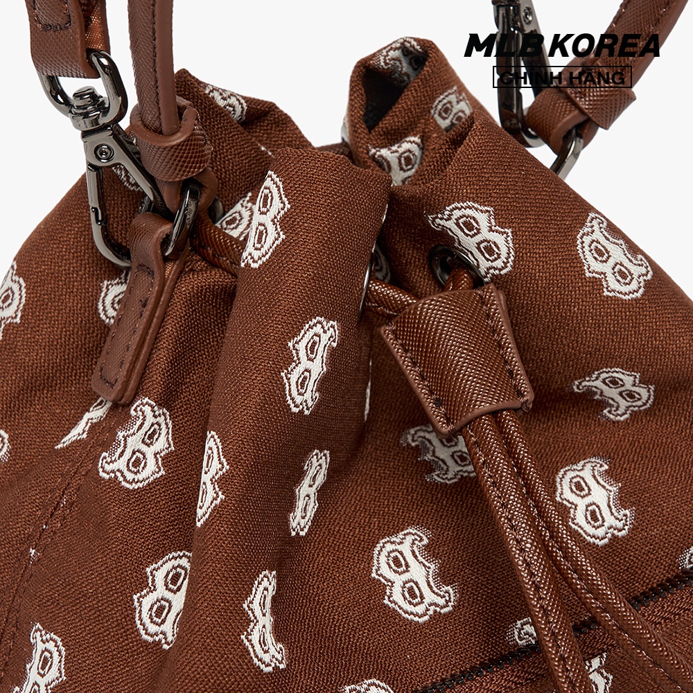 MLB - Túi rút dây Monogram Jacquard Bucket 3ABMS012N-43BRD