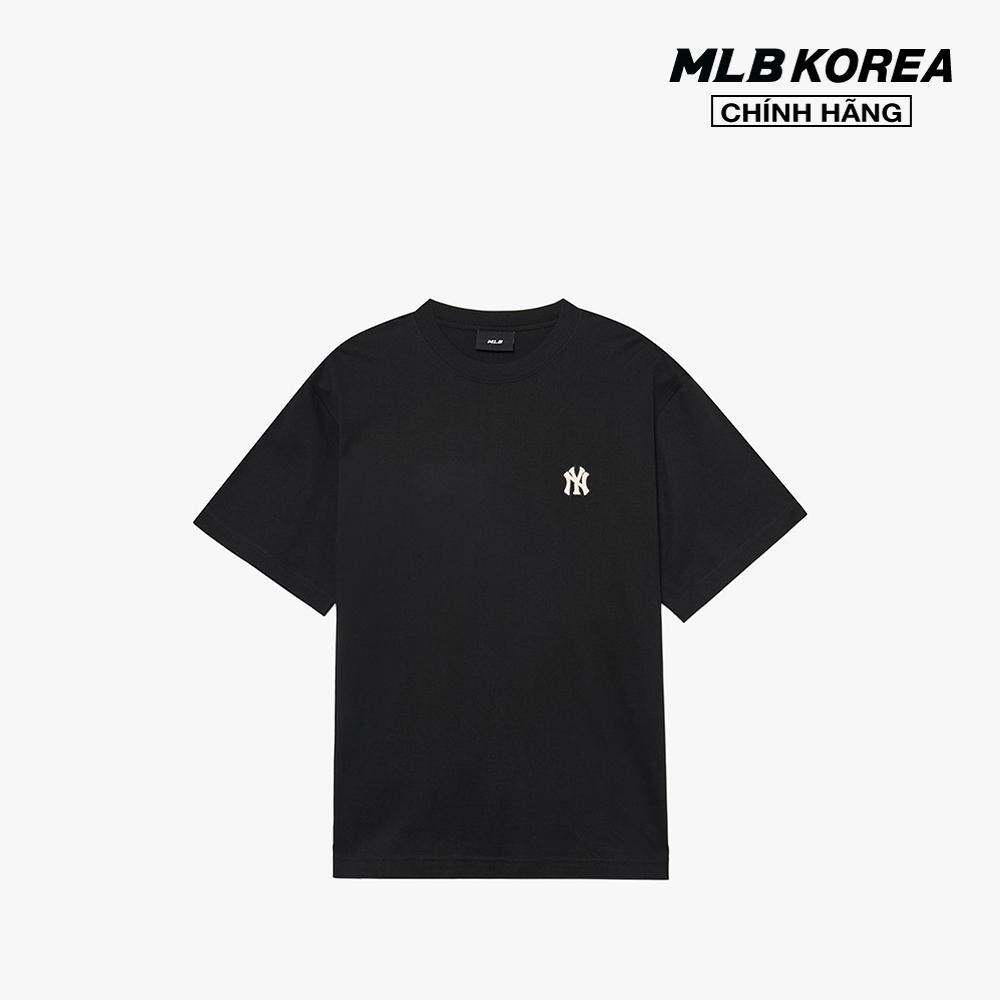 MLB - Áo thun unisex cổ tròn tay ngắn hiện đại 3ATSB0434-50BKS