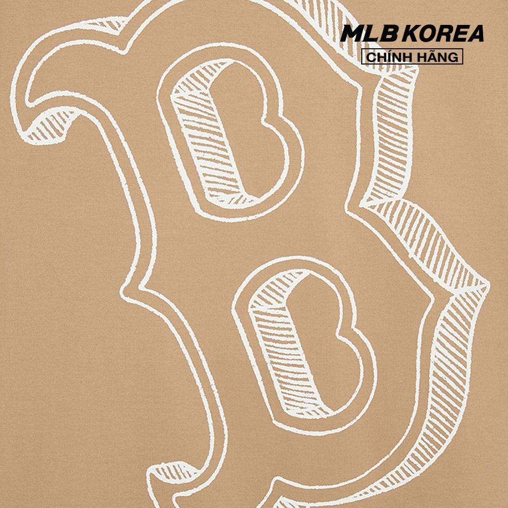 MLB - Áo thun unisex cổ tròn tay ngắn Basic Mega Logo 3ATSB0534-43BGS