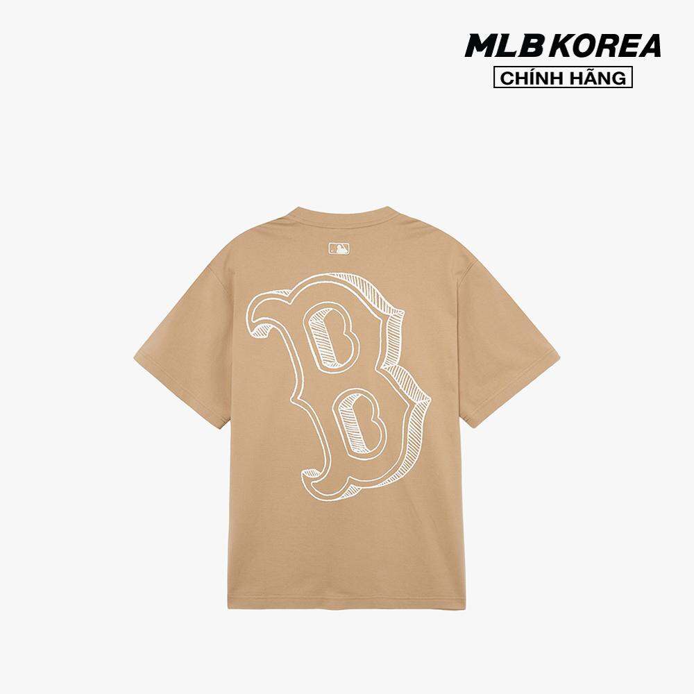 MLB - Áo thun unisex cổ tròn tay ngắn Basic Mega Logo 3ATSB0534-43BGS