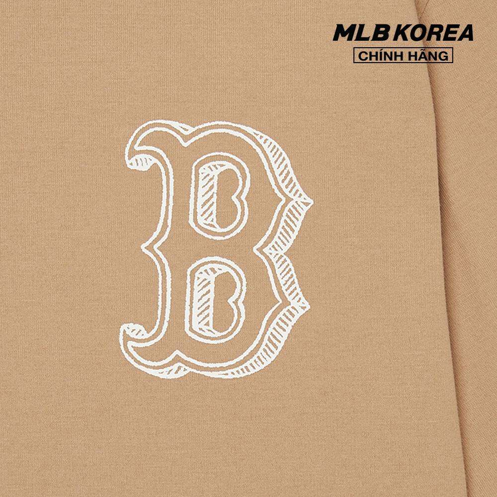 MLB - Áo thun unisex cổ tròn tay ngắn Basic Mega Logo 3ATSB0534-43BGS