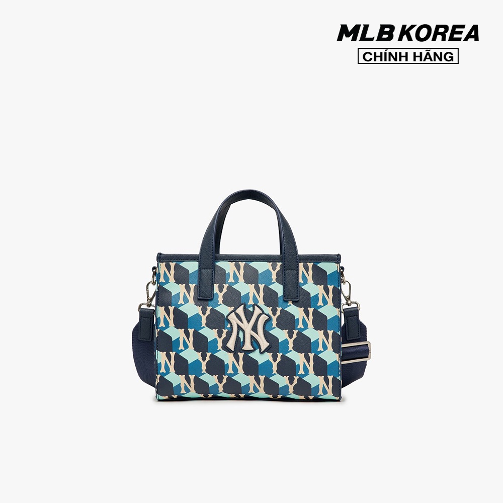 MLB - Túi tote chữ nhật Cube Monogram Small 3AORS022N-50NYD