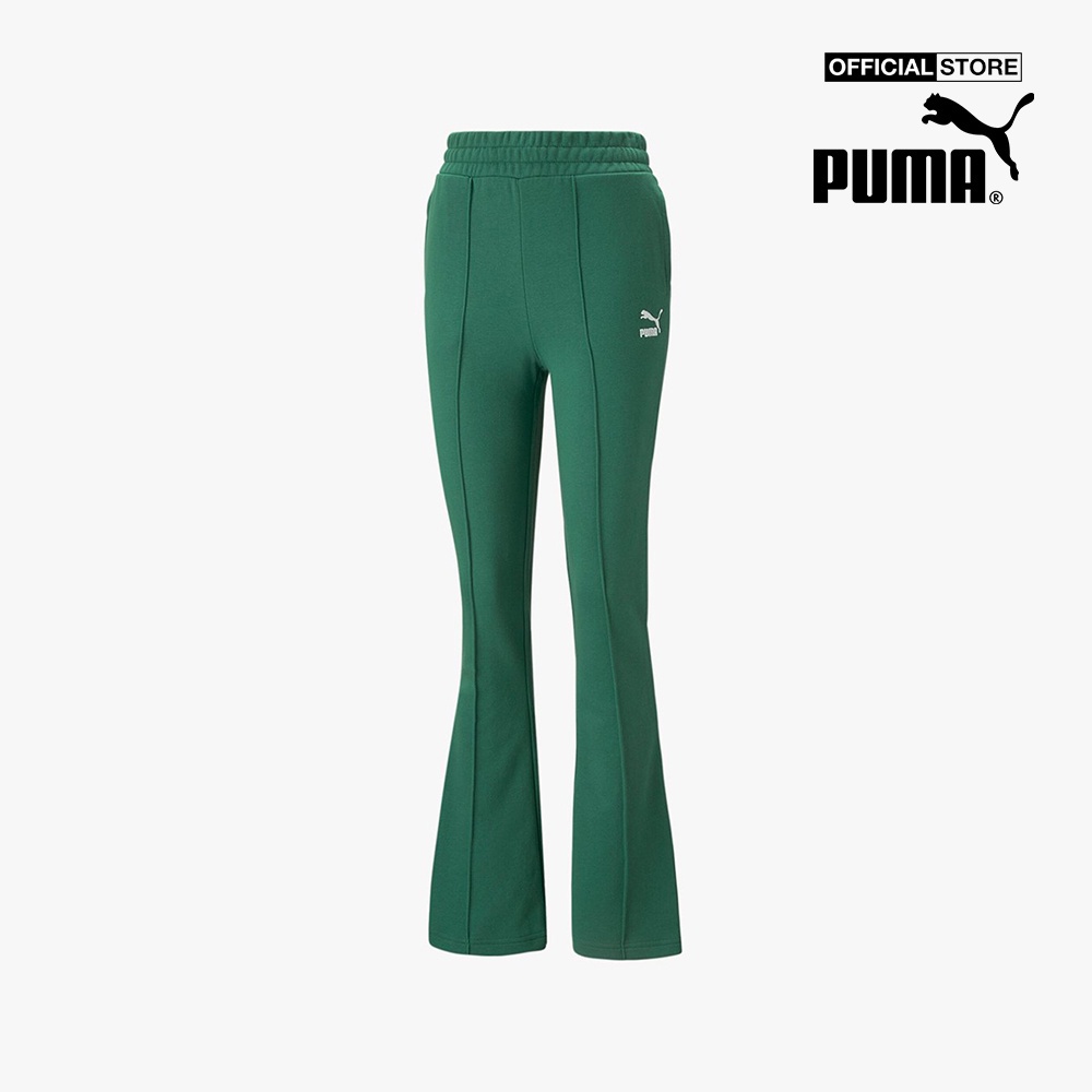 PUMA - Quần ống loe nữ phom ôm Classics Flared 538059-37