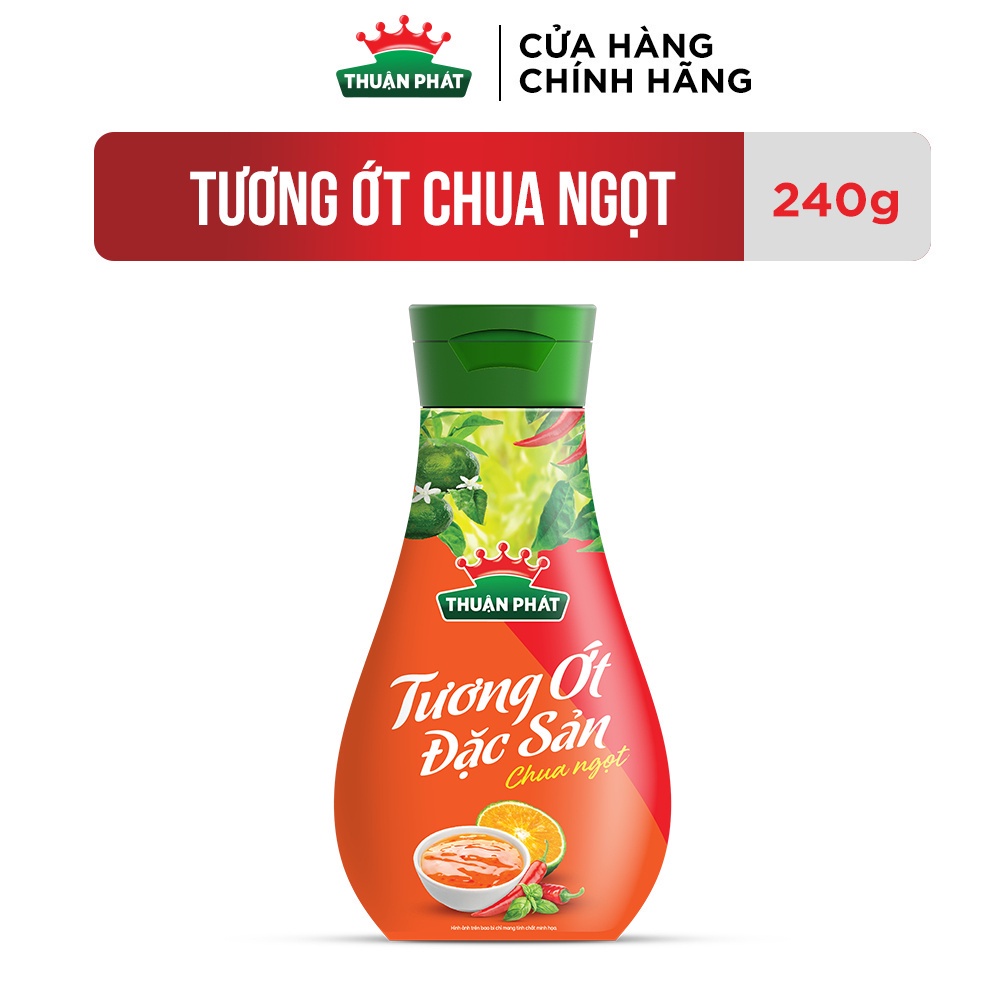 Combo Tương Ớt Thuận Phát Cay Tròn Vị 240G + Tương Ớt Thuận Phát Chua Ngọt 240G