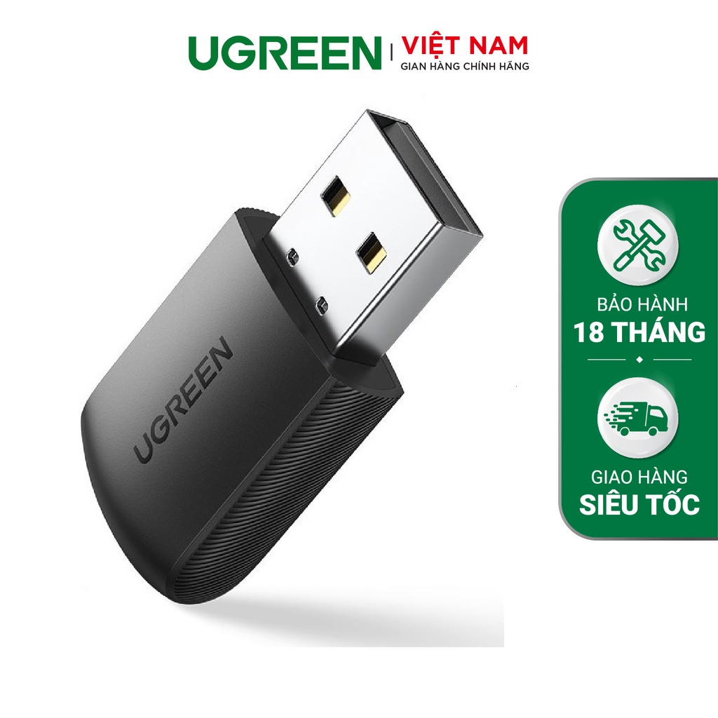 USB Wifi UGREEN 20204 Băng tần kép 5G & 2.4G - CHÍNH HÃNG