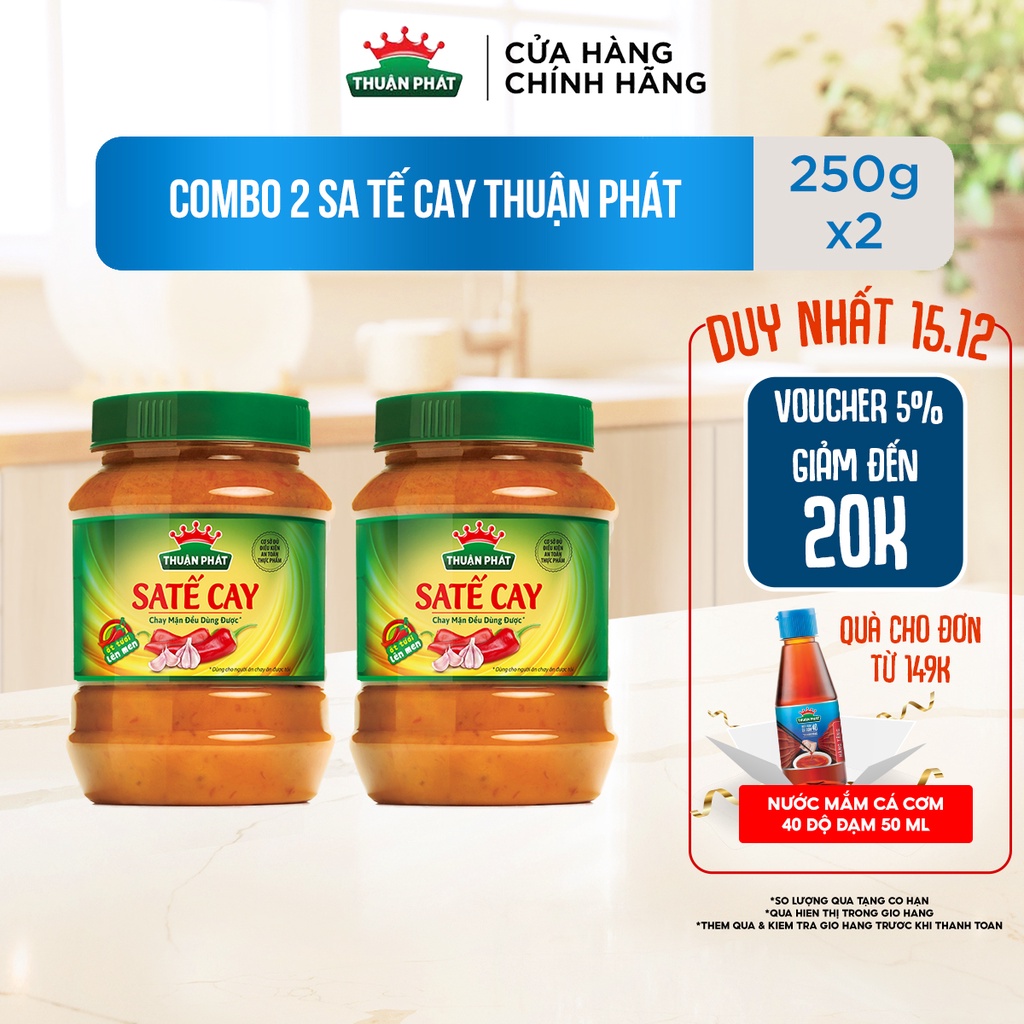 Combo 2 Sa Tế Cay Thuận Phát 250g