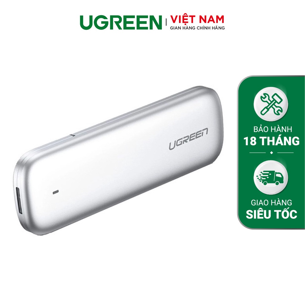 Thiết bị đựng ổ cứng UGREEN CM238 tương thích M2 SATA NGFF/NVME B-Key / M-Key và M+B Key 2280/2260/2242/2230