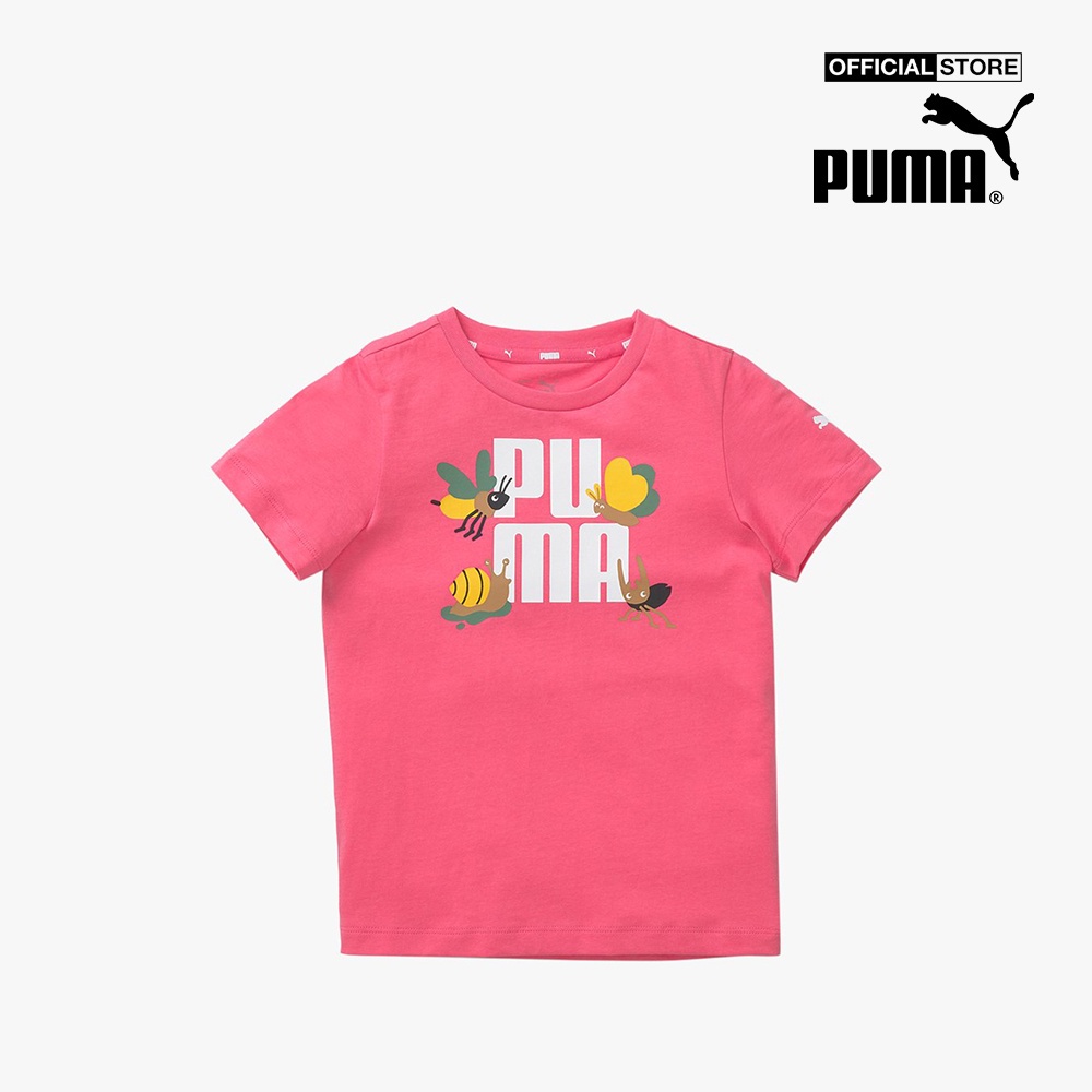 PUMA - Áo thun trẻ em ngắn tay Small World 670129-82