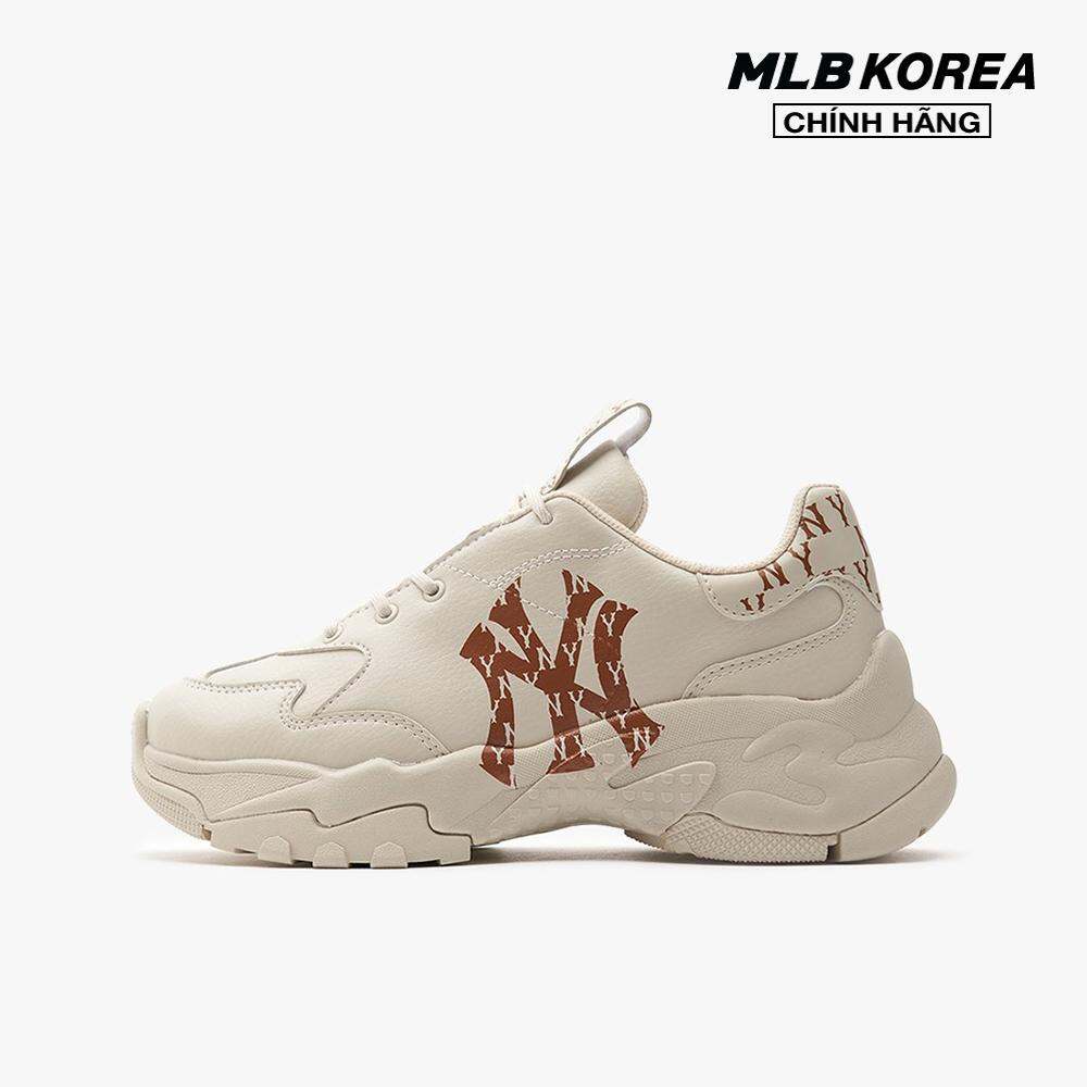 MLB - Giày sneakers unisex cổ thấp Big Ball Chunky Classic Monogram 3ASHBMN3N-50IVS