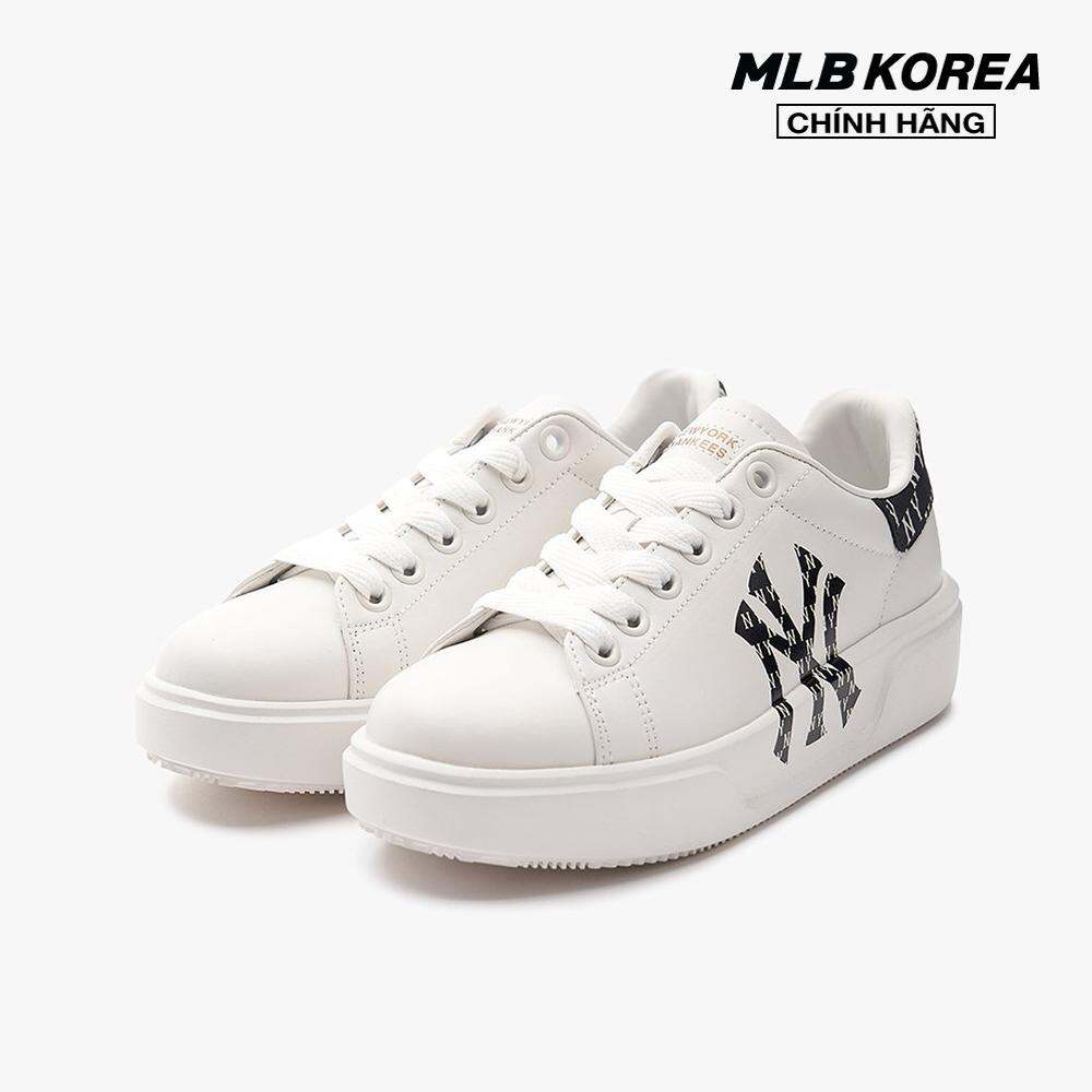 MLB - Giày sneakers unisex cổ thấp Chunky Liner Monogram 3ASXCCH3N-50BKS