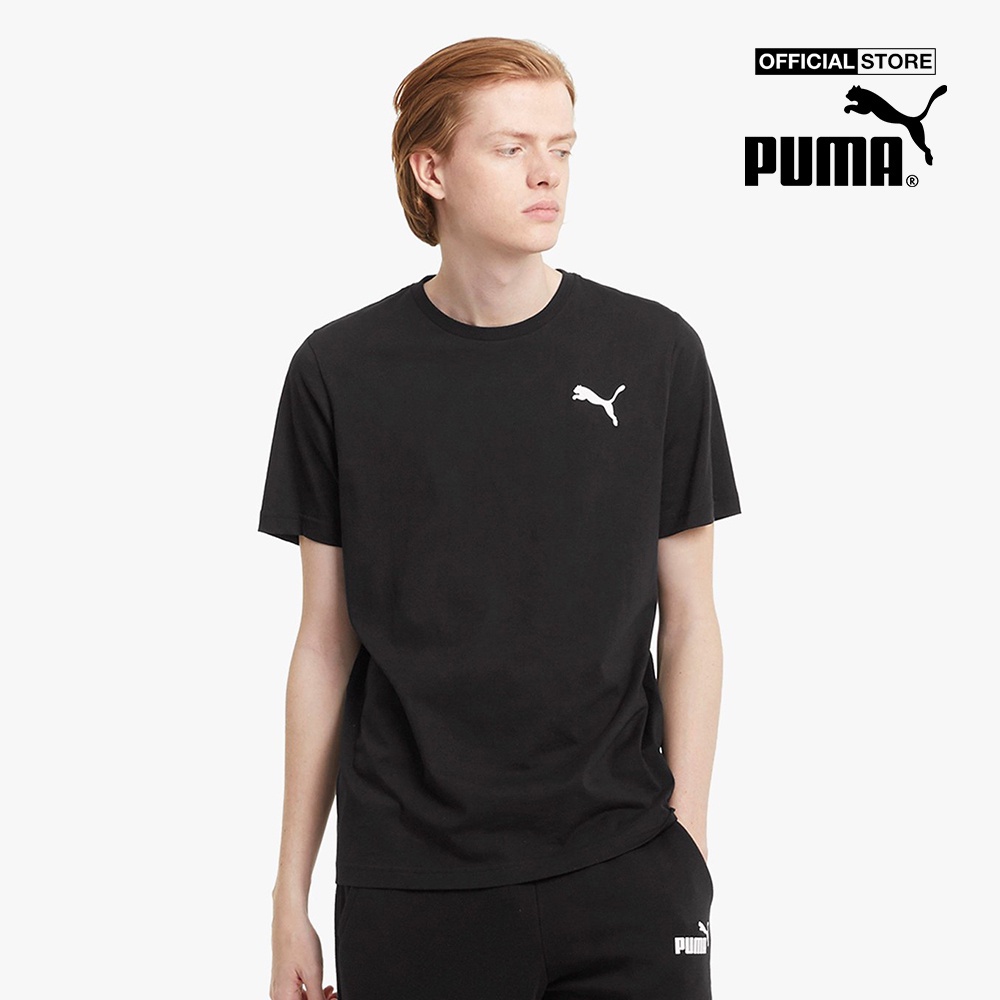 PUMA - Áo thun thể thao nam ngắn tay Essentials Small Logo Train 586668-51