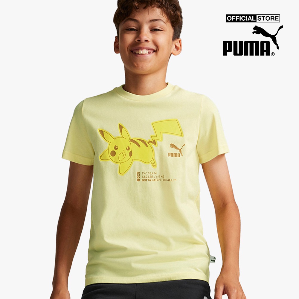 PUMA - Áo thun trẻ em ngắn tay Puma x Pokémon 536429-69