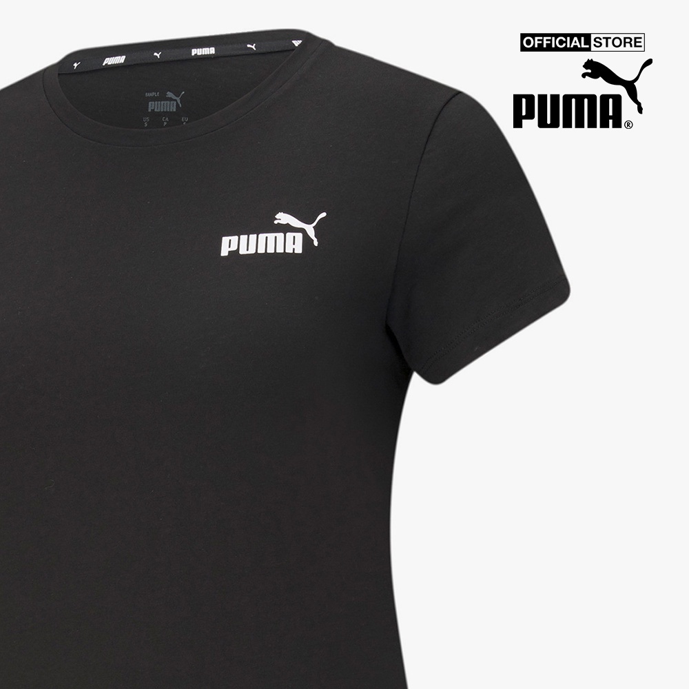 PUMA - Áo thun nữ tay ngắn Essentials Small Logo 586776-01