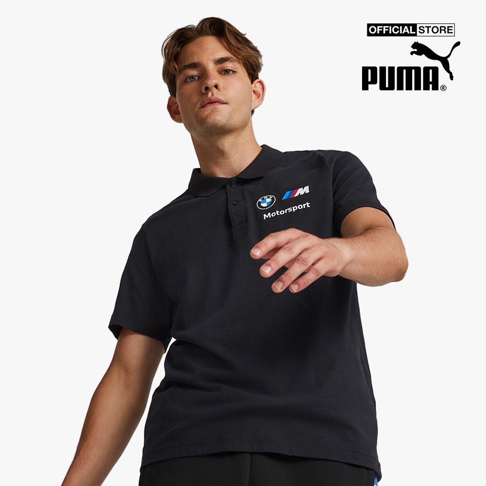 PUMA - Áo polo nam thể thao ngắn tay BMW M Motorsport 536245-01