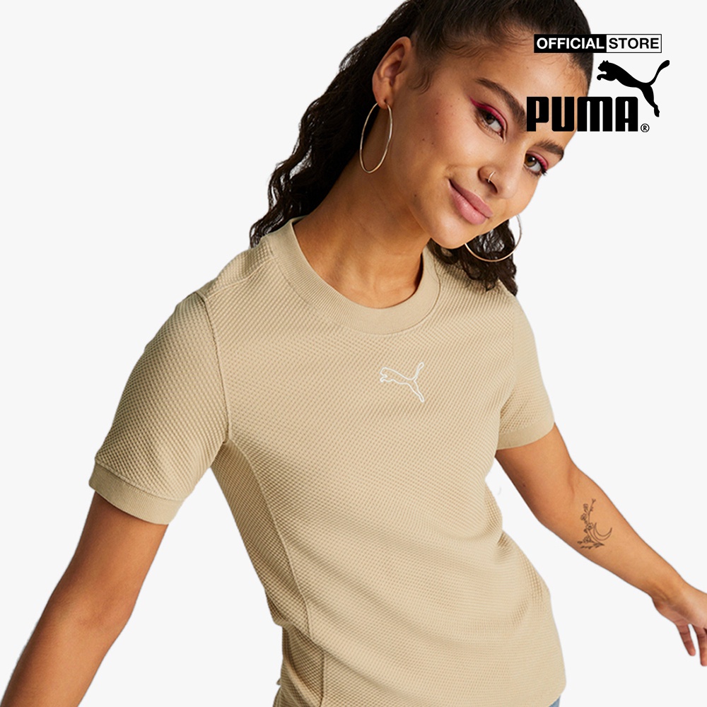 PUMA - Áo thun nữ ngắn tay phom ôm HER Slim 849834-67