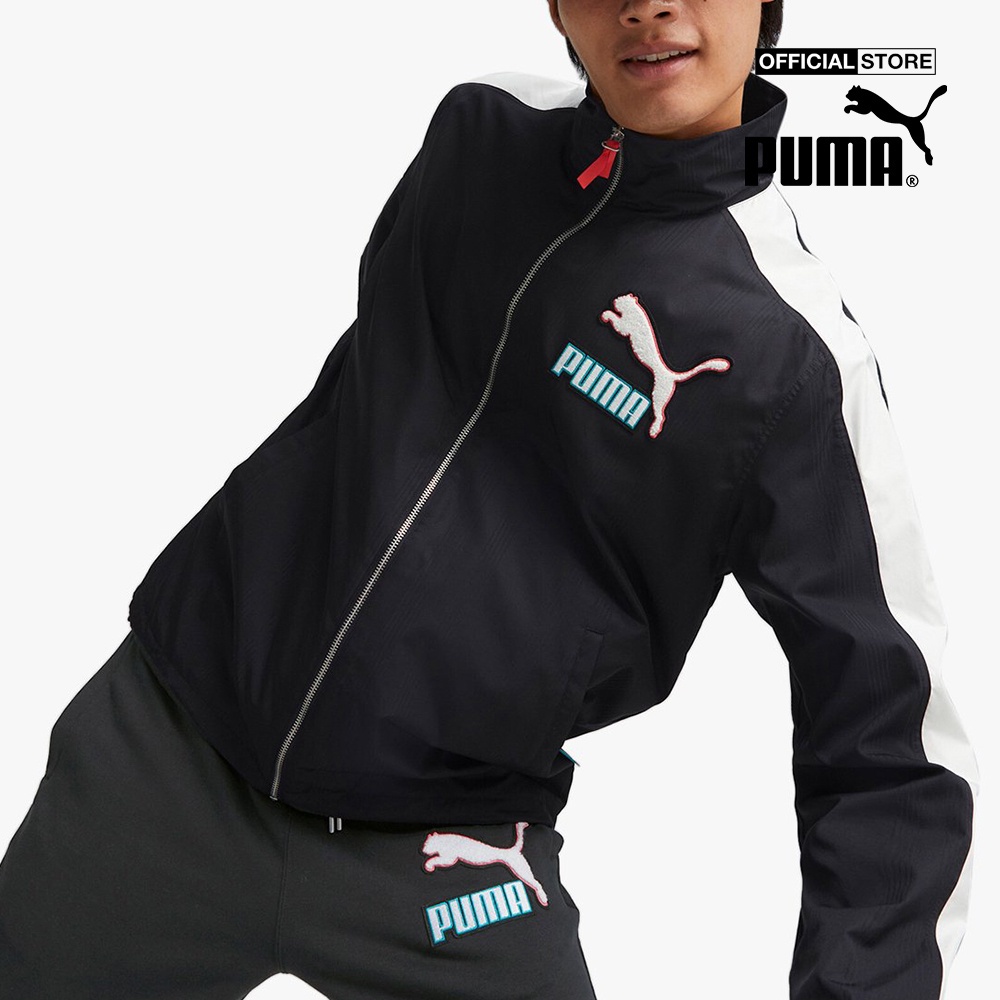 PUMA - Áo khoác thể thao nam cổ trụ T7 Fandom 536109-01