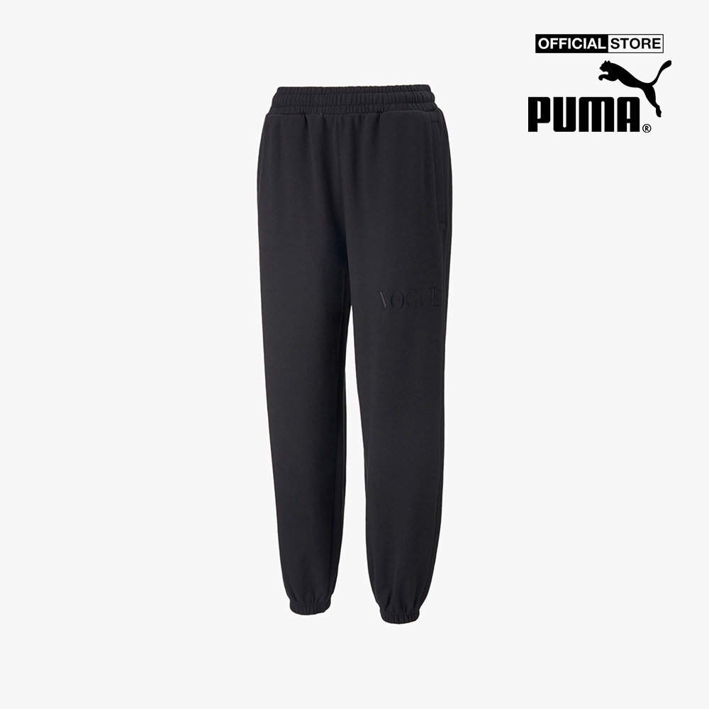 PUMA - Quần jogger nữ lưng thun phom suông thời trang Puma x Vogue 534694-01