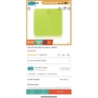 Cân sức khỏe điện tử LeaOne