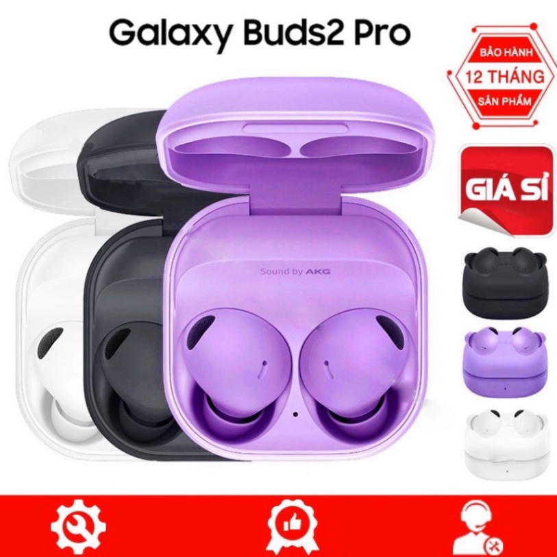 Tai nghe bluetooth Galaxy Buds 2 Pro công nghệ mới 2023,tai nghe không dây chống thấm nước âm thanh tuyệt vời có BH