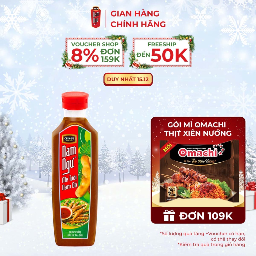 Nước Mắm Nam Ngư Me Tươi Nam Bộ Chai 200ml