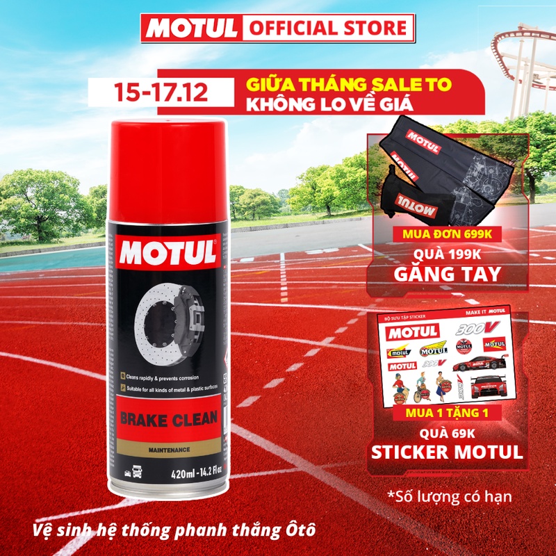 Vệ sinh hệ thống phanh thắng - BRAKE CLEAN 420ml