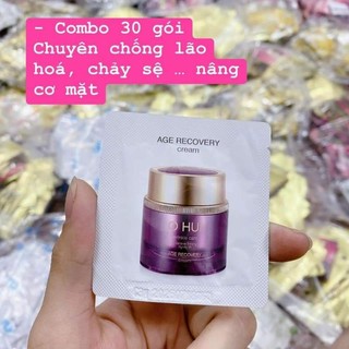    Xả date 2026  30 Gói Kem dưỡng da Ohui Tím bổ sung collagen chống lão hóa da 1ml gói 