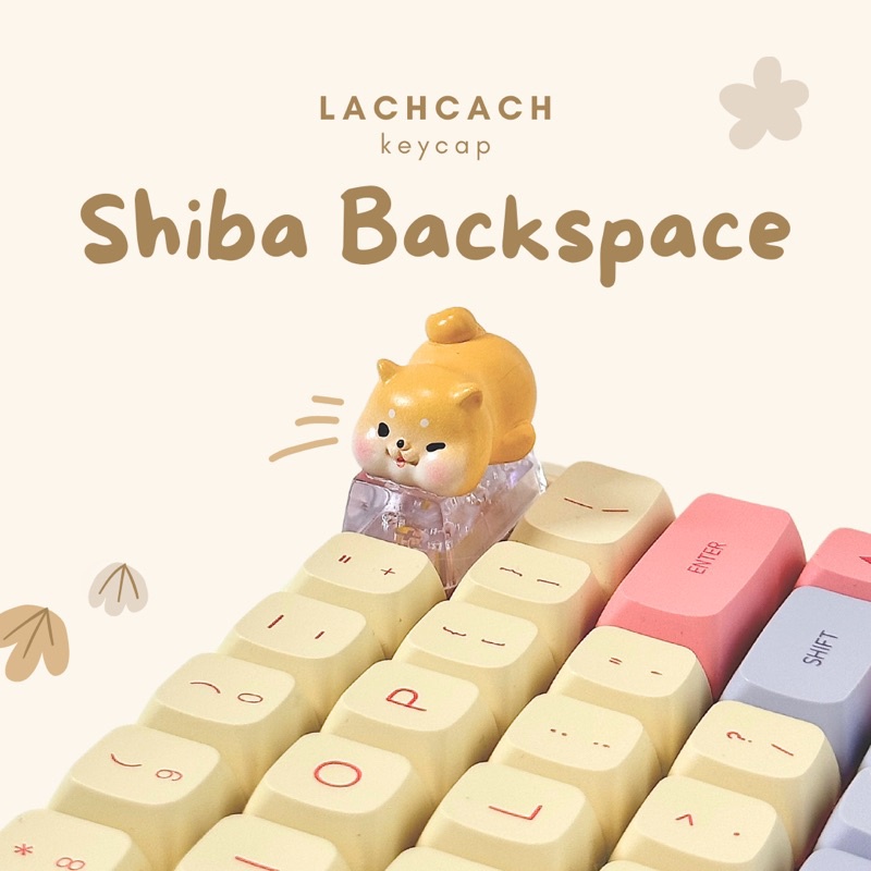 Keycap Shiba Backspace | Nút bàn phím cơ