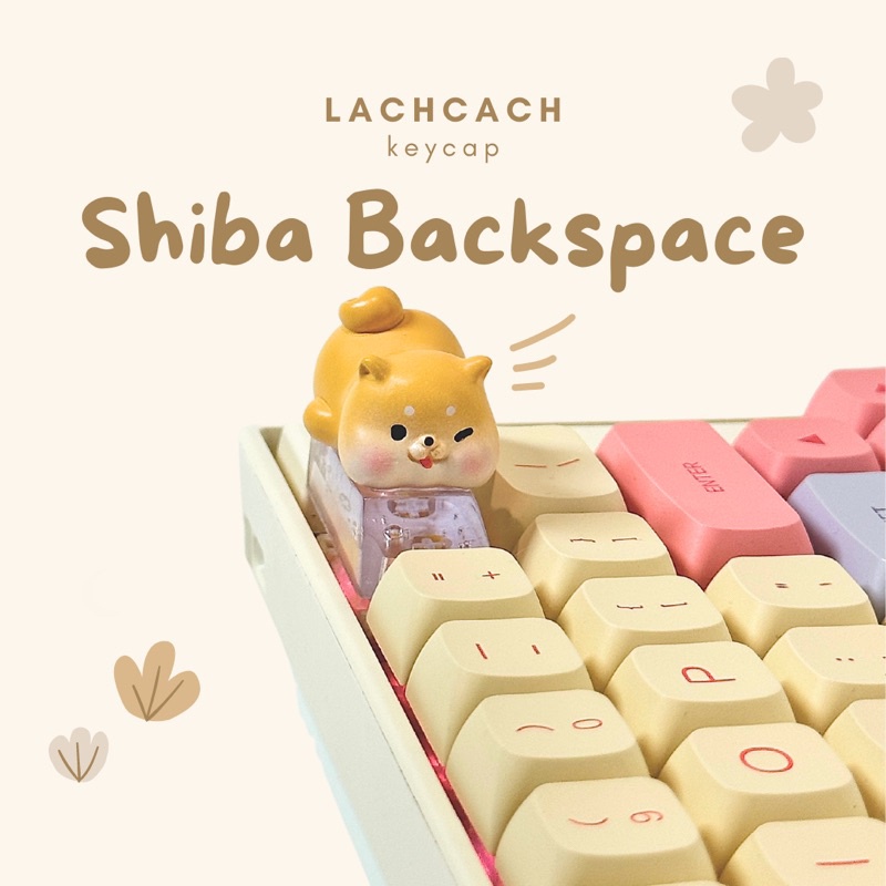 Keycap Shiba Backspace | Nút bàn phím cơ
