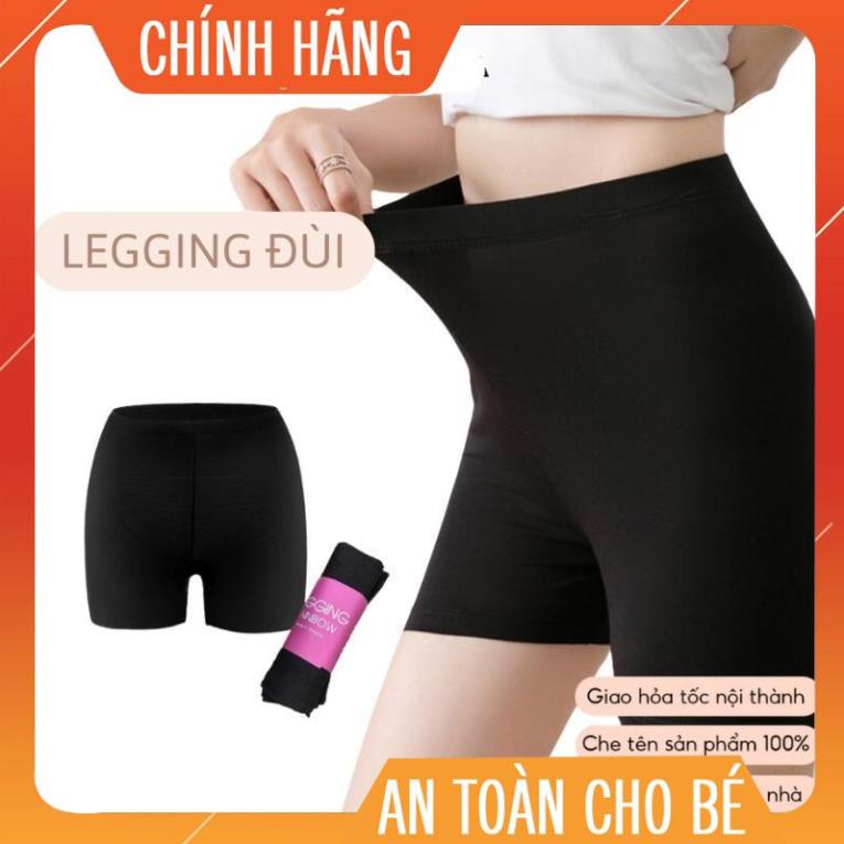 Quần Legging Nữ Lửng Ngố Lưng Cao Không Lộ Tam Giác, Quần Tập Thể Thao Yoga Nữ Co Giãn 4 Chiều Thoáng Mát myduyenshop1