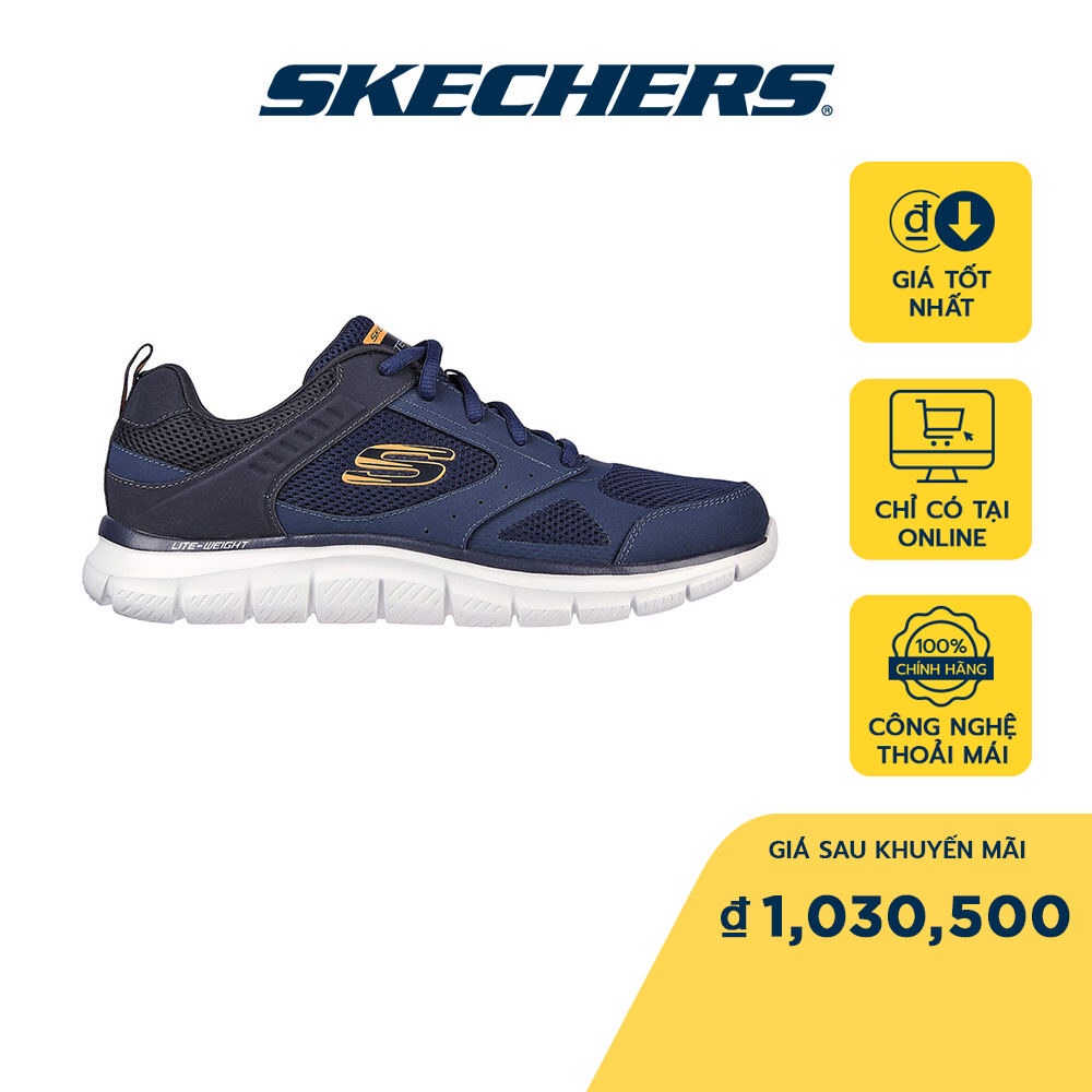 Skechers Nam Giày Thể Thao Tập Gym, Đi Học, Đi Làm Sport Track Memory Foam - 232398W-NVY