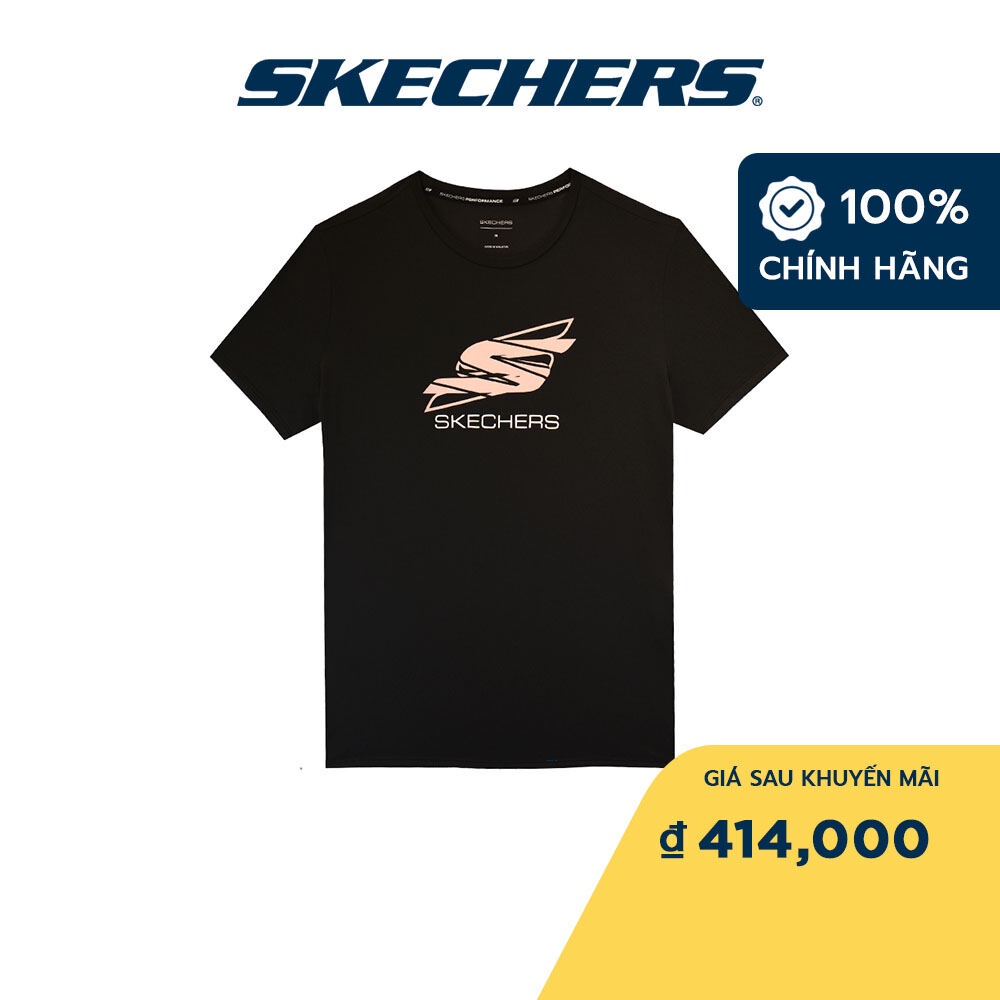 Skechers Nữ Áo Thun Tay Ngắn Chạy Bộ Tập Gym, Thường Ngày, Đi Học, Đi Làm Performance Running - SP22Q4W357-00GH