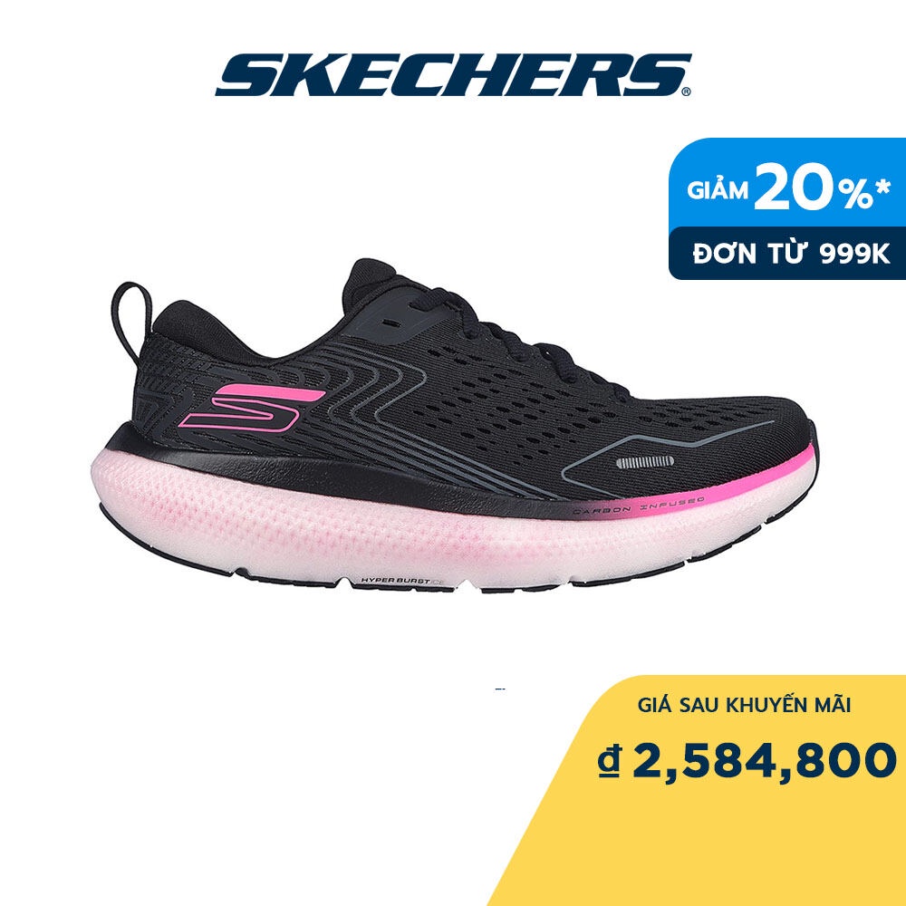 Skechers Nữ Giày Thể Thao Tập Gym, Đi Học, Đi Làm GOrun Ride 11 Running - 172079-BKPK
