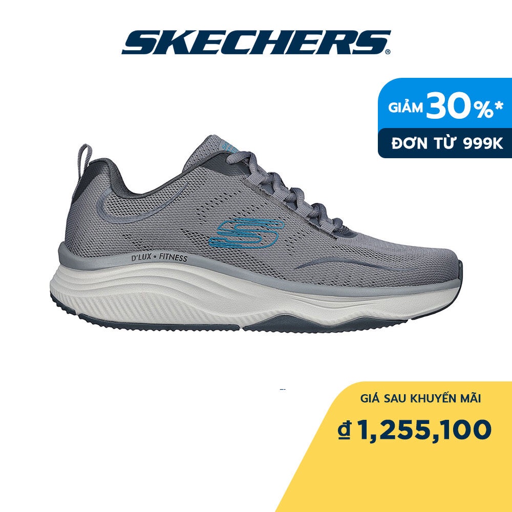 Skechers Nam Giày Thể Thao Sport D'Lux Fitness Air-Cooled Memory Foam - 232615-GYBL